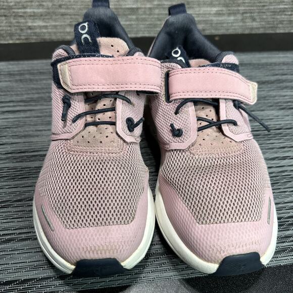 On Cloud Play Sneakers Kids Shoes Size K13 Pink Zephyr White 3KD11431210 - Picture 5 of 16